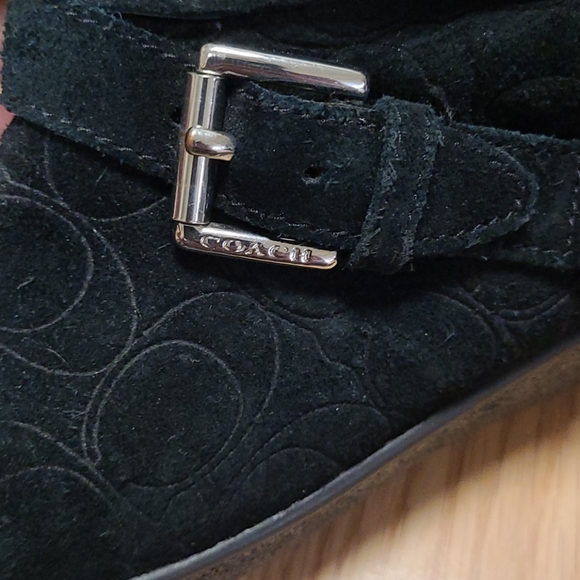 Coach Suede "Thelma" Signature Boot - Picture 3 of 7